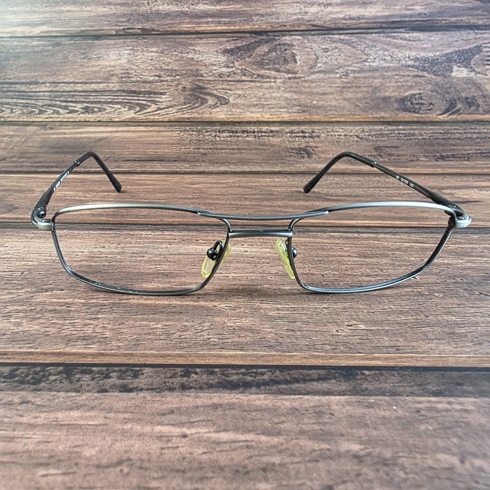 Carrera CA 7272‎ UG1 Gunmetal Grey Rectangular Eyeglass 54-18-35 Made in Italy